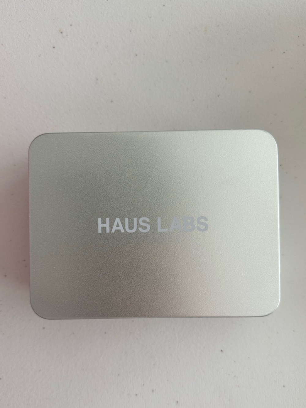 Haus Labs By Lady Gaga Silver Compact Tin Container